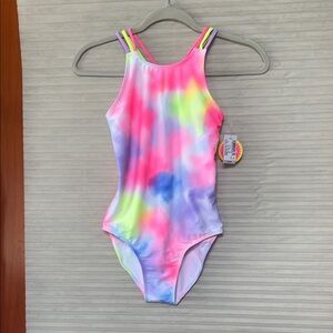 NWT Kids Tie-Dye Swimsuit size large